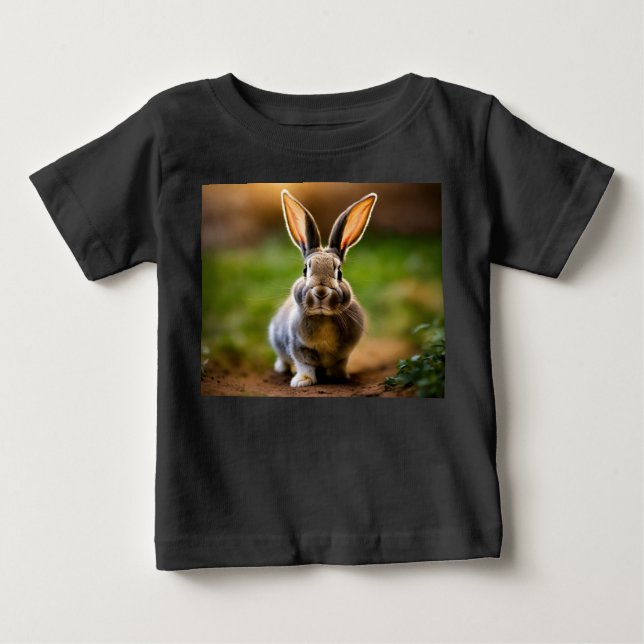 Rosie the Rabbit — A Fright in the Thicket Baby T-Shirt (Front)