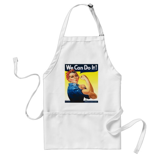 Rosie the Riveter Apron (Front)