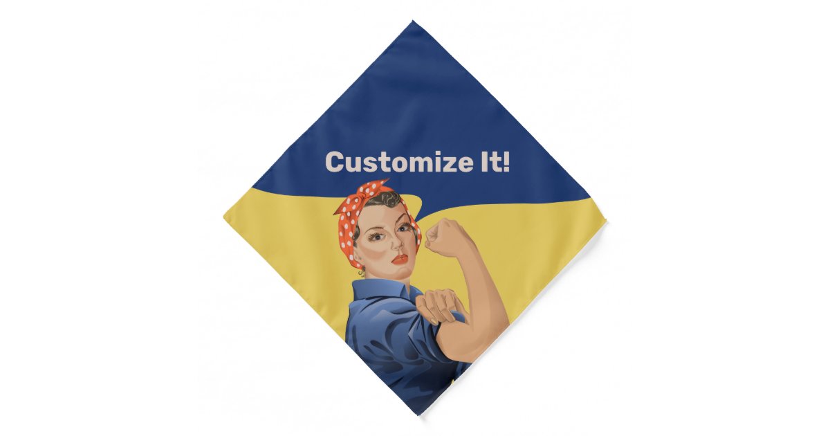 Rosie the Riveter Bandana | Zazzle