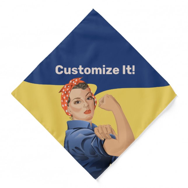 Rosie the Riveter Bandana (Front)