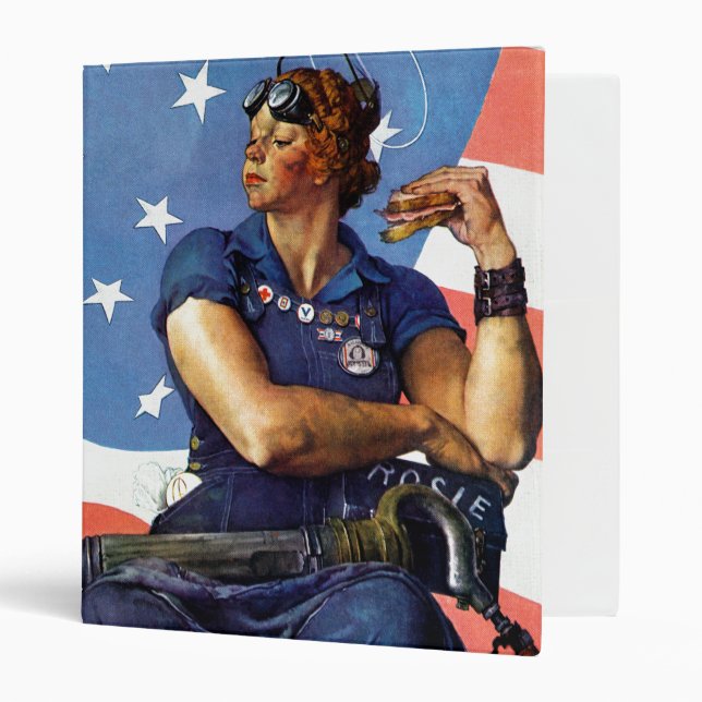 "Rosie the Riveter" Binder (Front/Inside)
