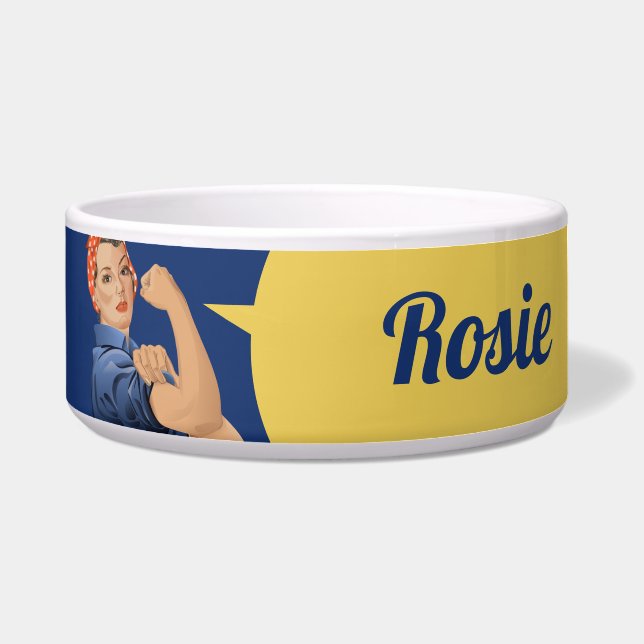 Rosie the Riveter Bowl (Left)