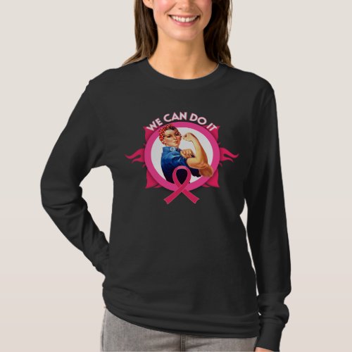 Rosie the Riveter Breast Cancer T_Shirt