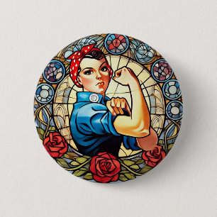 Rosie the Riveter                                  Button