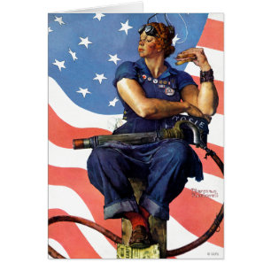 "Rosie the Riveter" Cards