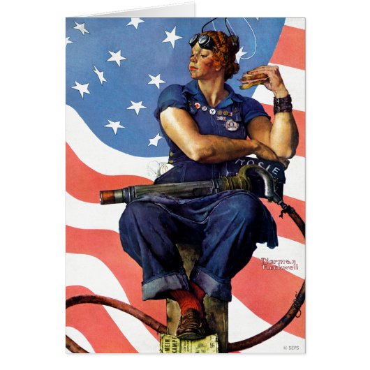 "Rosie the Riveter" Cards (Front)