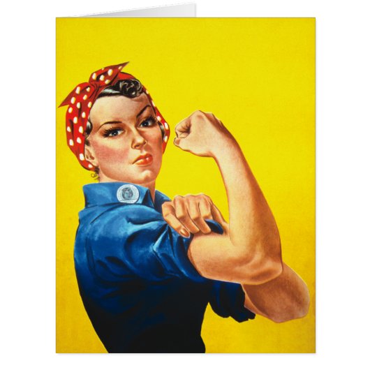 Rosie The Riveter Cards (Front)