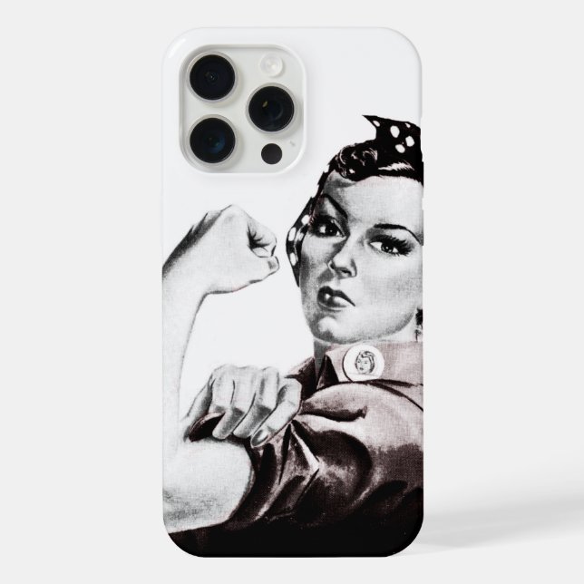 Rosie the Riveter Case-Mate iPhone Case (Back)