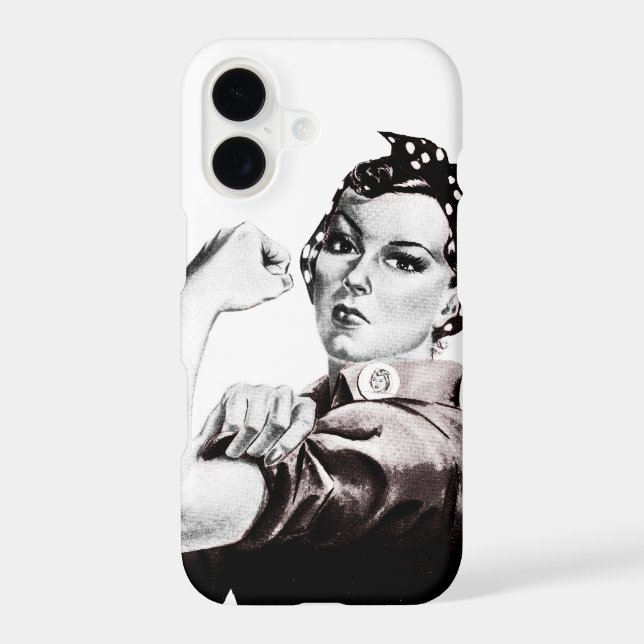 Rosie the Riveter Case-Mate iPhone Case (Back)