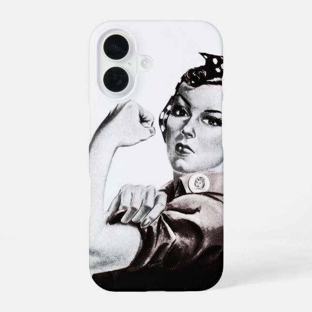Rosie the Riveter Case-Mate iPhone Case (Back)