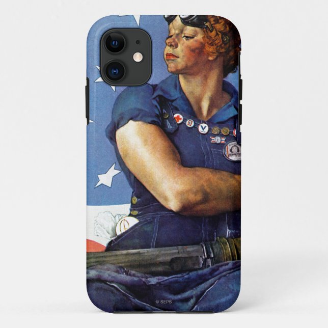 Rosie the Riveter Case-Mate iPhone Case (Back)
