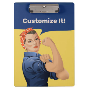 Rosie the Riveter Clipboard