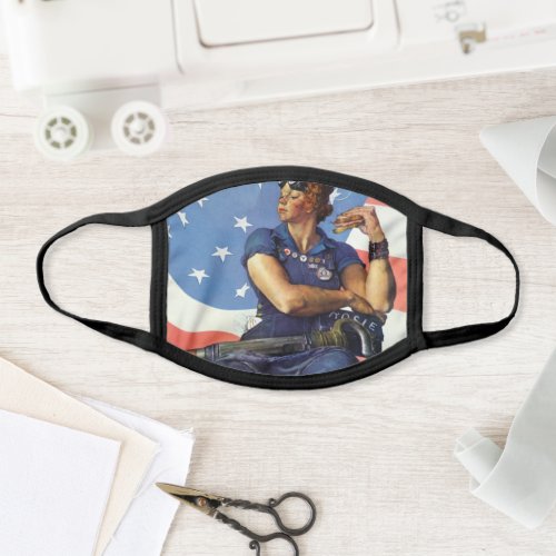 Rosie the Riveter Face Mask