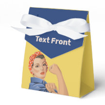 Rosie the Riveter Favor Box