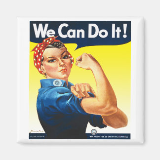 Rosie the Riveter Fridge Magnet