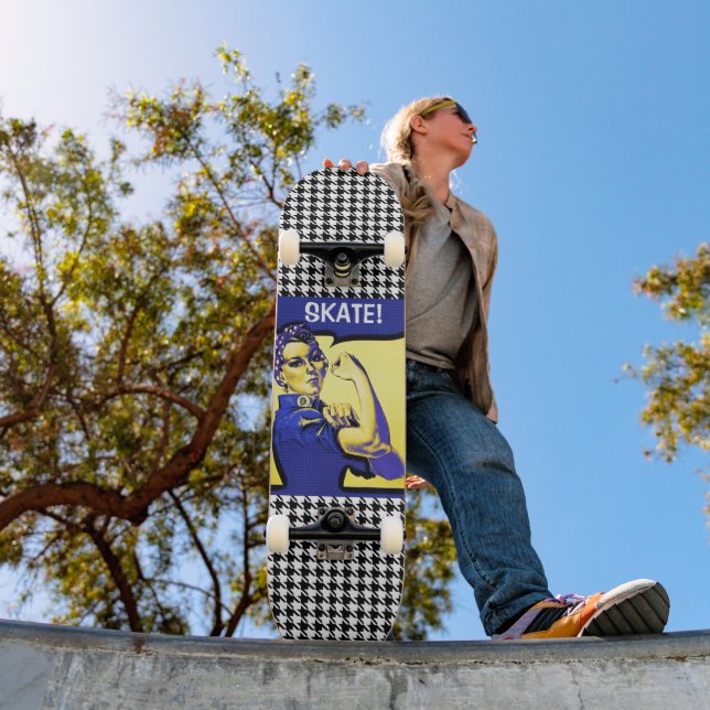 ROSIE THE RIVETER GIRLS SKATEBOARD DECK (Outdoor 1)