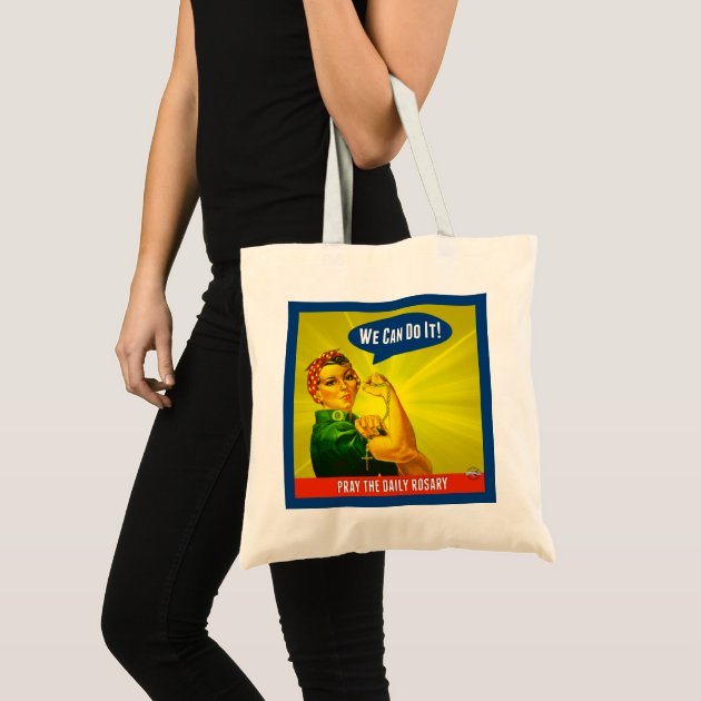 rosie the riveter tote bag