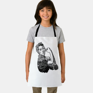 Rosie The Riveter - I Can Do It! Apron