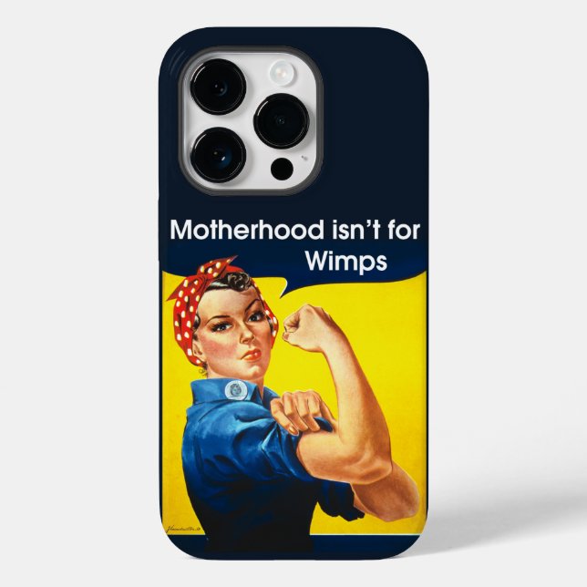 Rosie the Riveter ~ iPhone Case (Back)