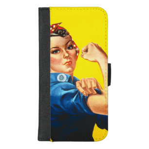 Rosie The Riveter iPhone 8/7 Plus Wallet Case