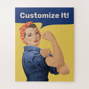 Rosie the Riveter Jigsaw Puzzle