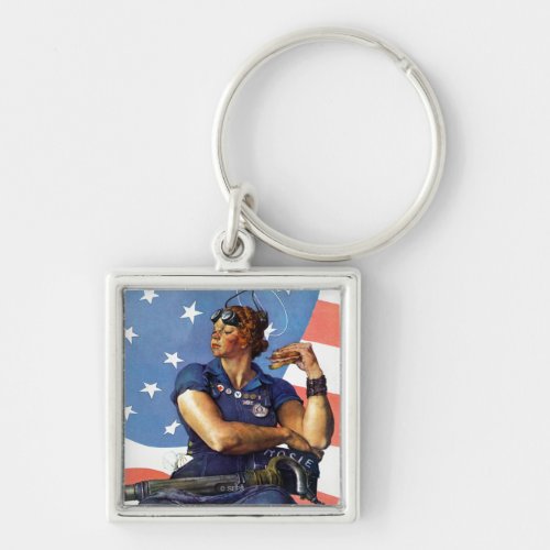 Rosie the Riveter Keychain