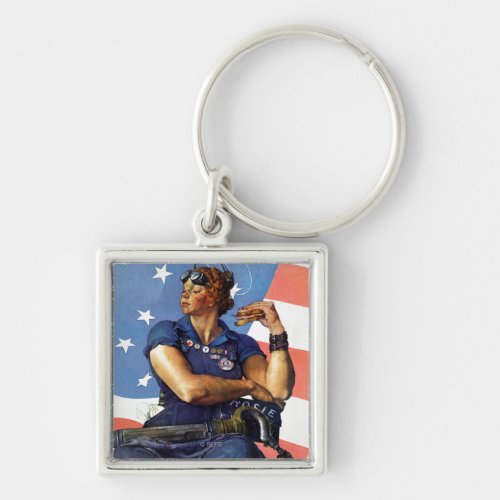 Rosie the Riveter Keychain