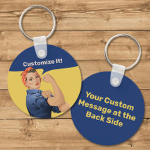 Rosie the Riveter Keychain