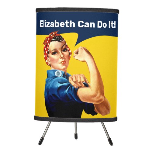 Rosie the Riveter  Lamp  Personalize