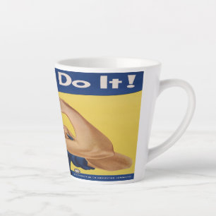 Rosie the Riveter Latte Mug