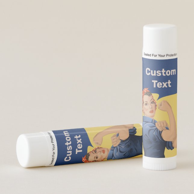 Rosie the Riveter Lip Balm (Front)