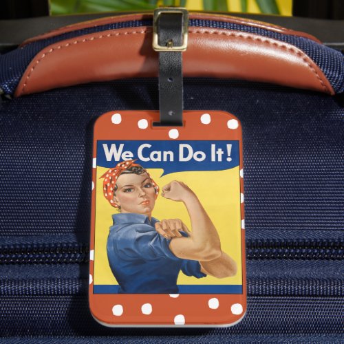 Rosie The Riveter Luggage Tag