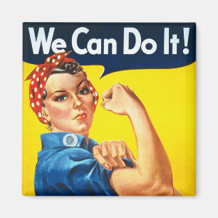 Rosie The Riveter Magnet