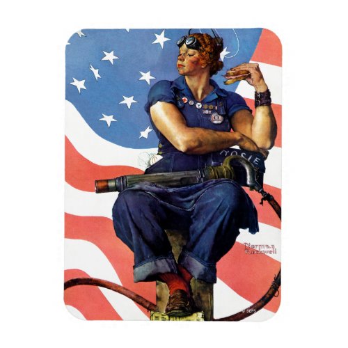 Rosie the Riveter Magnet