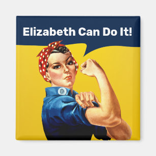 Rosie the Riveter   Magnet   Personalize