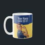 Rosie the Riveter Mugs | Personalized text<br><div class="desc">Create your own Unique Rosie the Riveter Mugs | Personalized text</div>