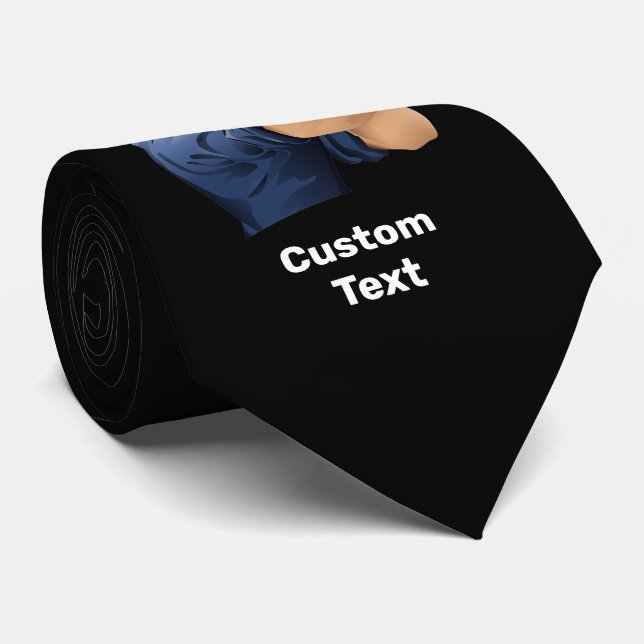 Rosie the Riveter Neck Tie (Rolled)