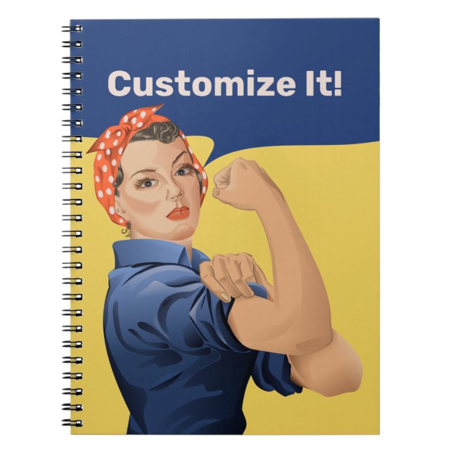 Rosie the Riveter Notebook (Front)