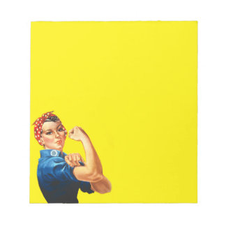 Rosie The Riveter Notepad