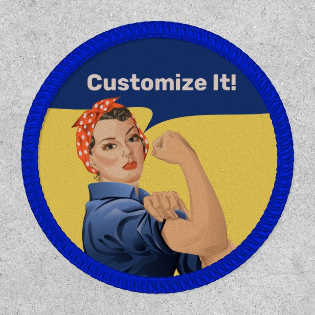 Rosie the Riveter Patch (Front)