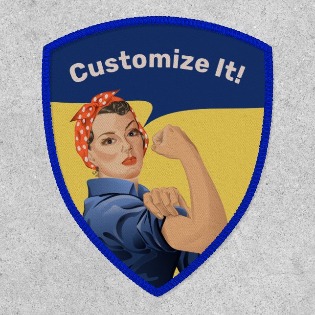 Rosie the Riveter Patch (Front)