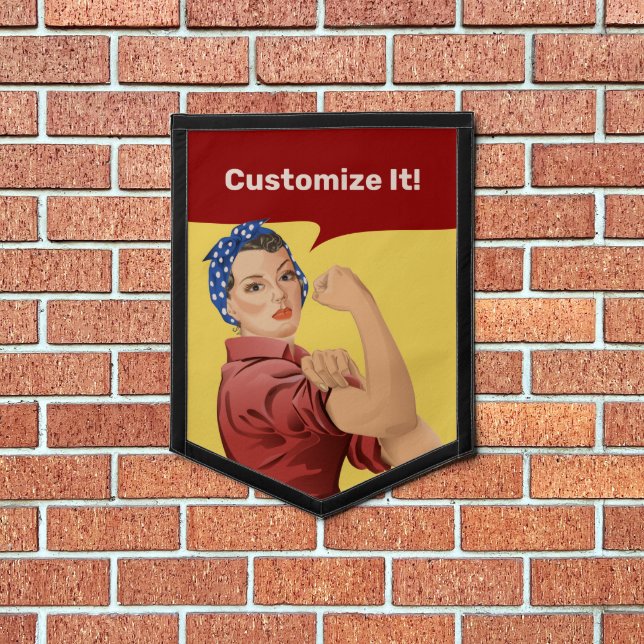 Rosie the Riveter Pennant (Insitu 1)