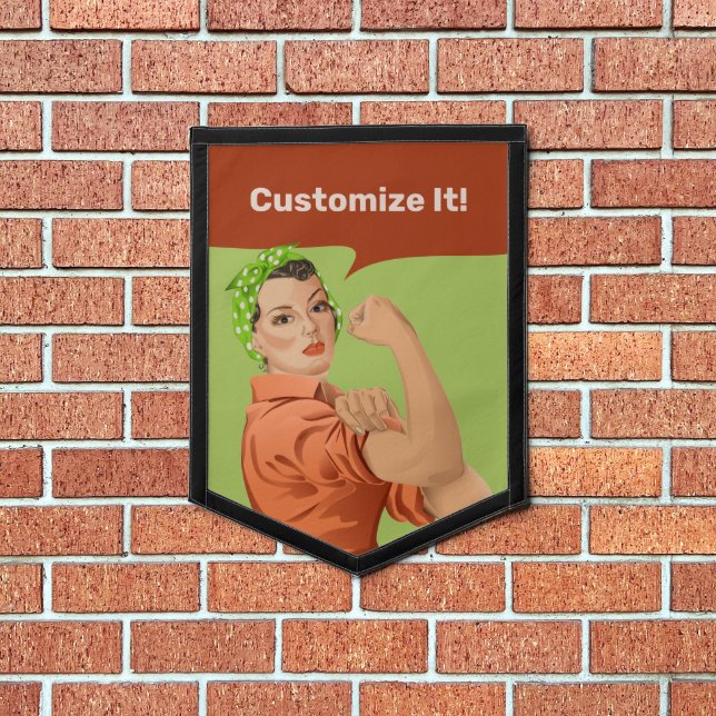 Rosie the Riveter Pennant (Insitu 1)