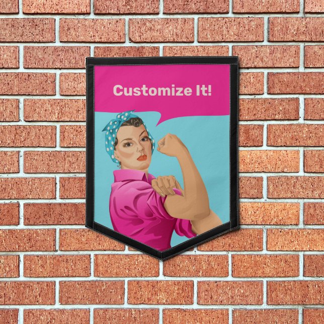 Rosie the Riveter Pennant (Insitu 1)