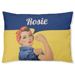 Rosie the Riveter Pet Bed