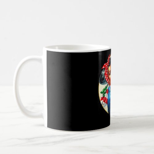 Rosie the Riveter Pin_up Girl Mug