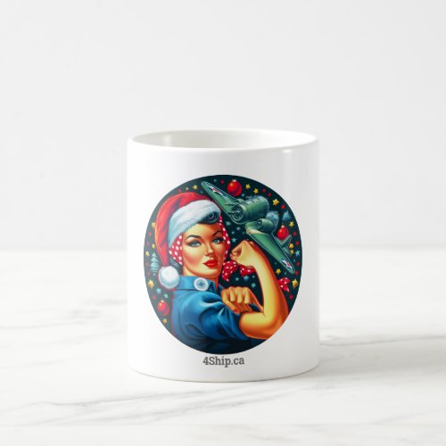 Rosie the Riveter Pin_up Girl Mug