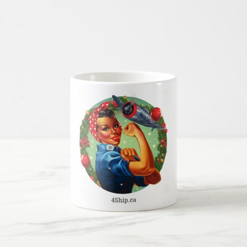 Rosie the Riveter Pin_up Girl Mug