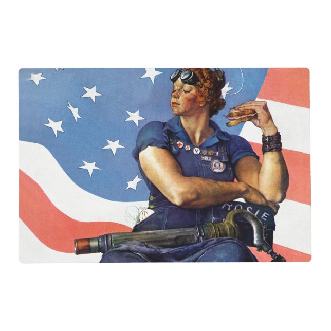 Rosie the Riveter Placemat (Front)