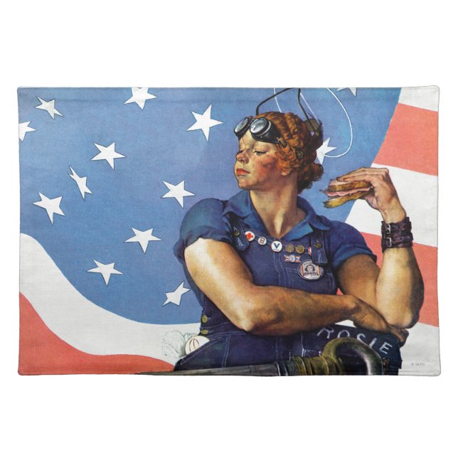 "Rosie the Riveter" Placemat (Front)